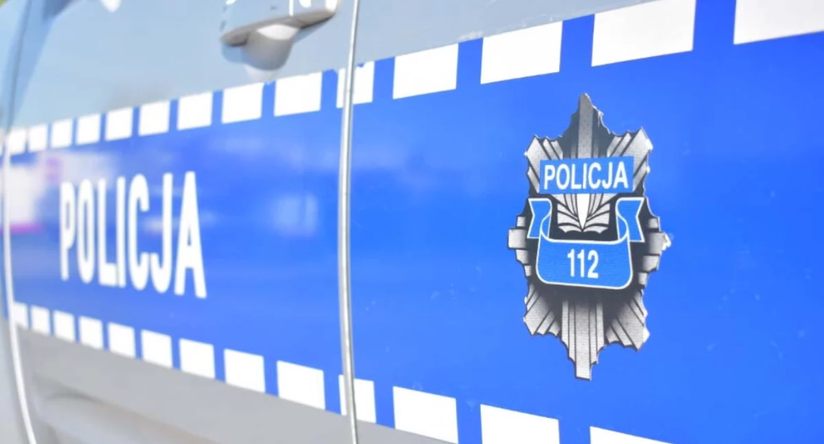 Nocne dachowanie na wysokości kościoła w Brzyskorzystwi