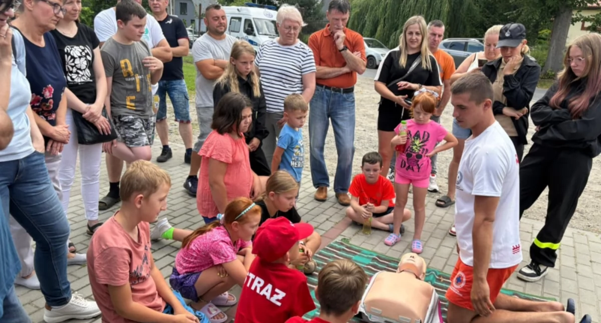 Co mają wspólnego strażacy z Górek Zagajnych z Kropką życia?