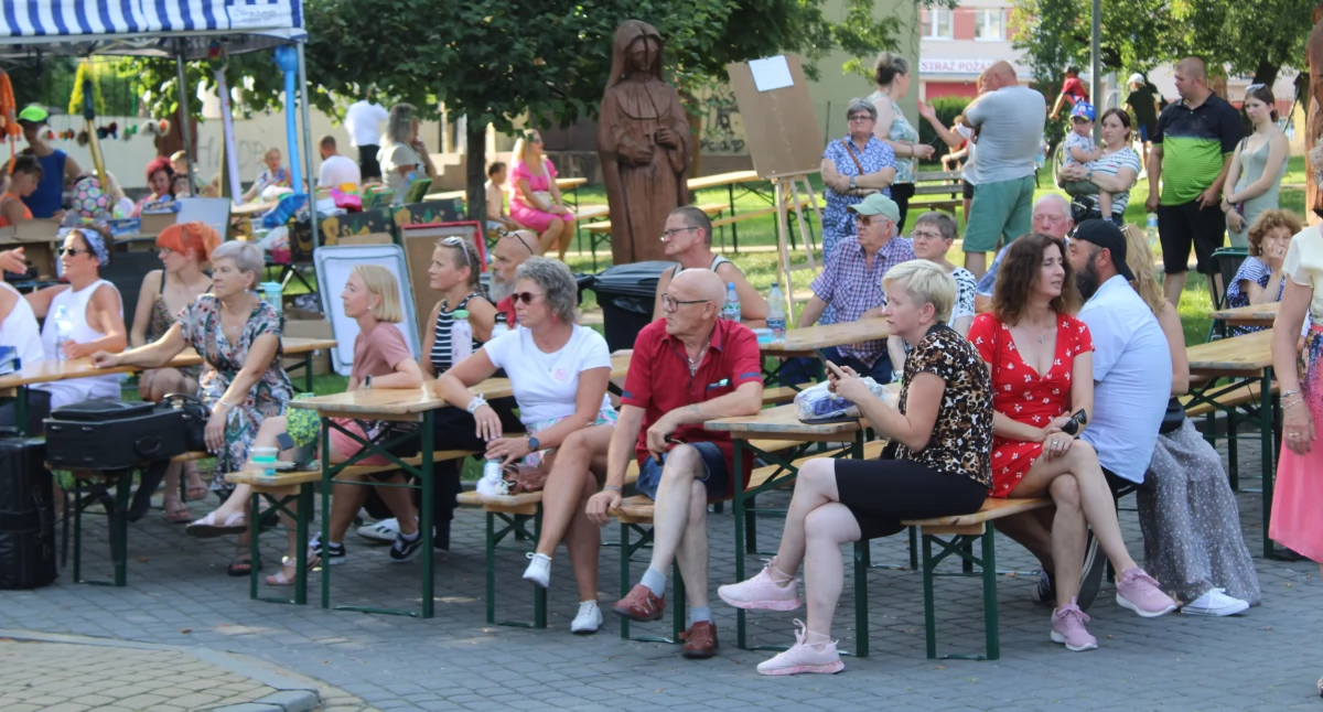 Pierwszy Piknik Jana Czochralskiego przy Centrum Kultury w Kcyni