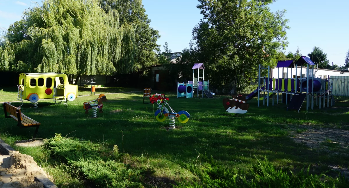 Nowy plac zabaw przy ul. Jasnej w Żninie