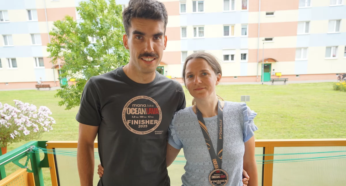 Barcin ma swojego Ironmana. Dawid Małacha po raz pierwszy na pełnym dystansie i od razu z medalem (fotogaleria i film)