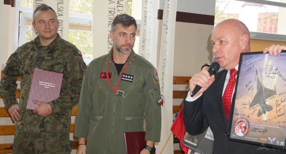 W katastrofie F-16 zginął pilot, który dwa lata temu gościł w Żninie 