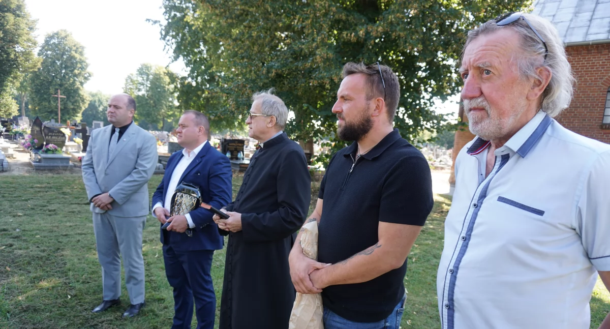 Weteran Antoni Moszczeński z Brudzynia upamiętniony tabliczką IPN 