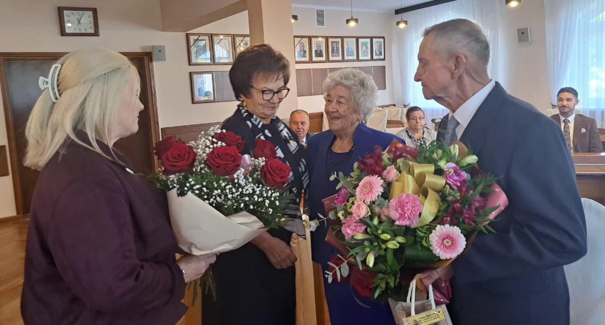 70-lecie małżeństwa z Kniei - pierwszy taki jubileusz od niepamiętnych czasów (fotogaleria)