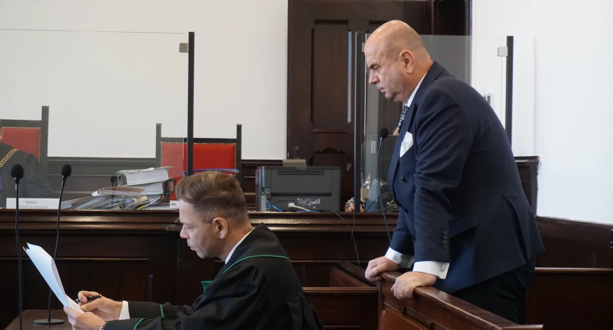 Oskarżony Dariusz Kaźmierczak złożył wyjaśnienia przed sądem