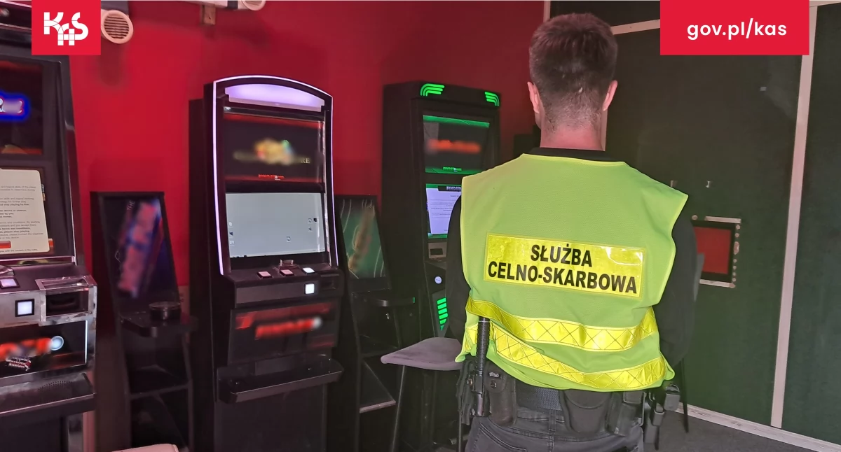 KAS rozbiła punkty z nielegalnym hazardem. Działały w Żninie i Janowcu Wlkp. 