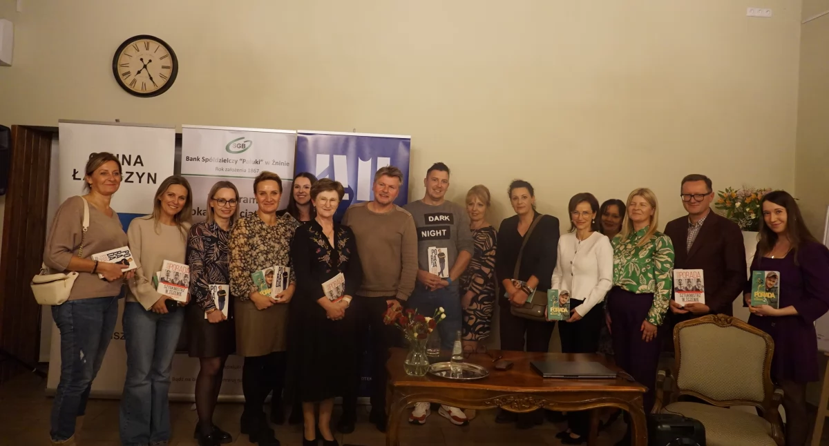 Jakub Porada gościem Nocy Bibliotek w Łabiszynie (fotogaleria)