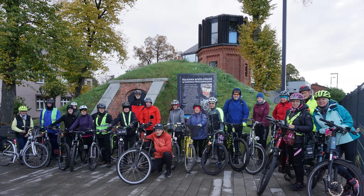 Pokonali trasę Janowieckiego Szlaku Rowerowego, docierając do Kołdrąbia