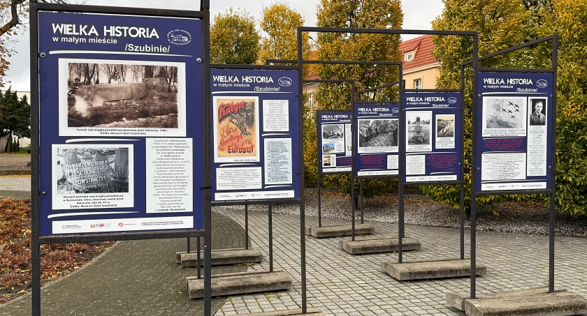 Wystawa plenerowa: Wielka historia w małym mieście (Szubinie)