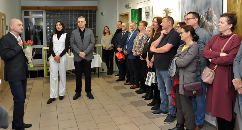 Wernisaż malarstwa w szubińskiej bibliotece