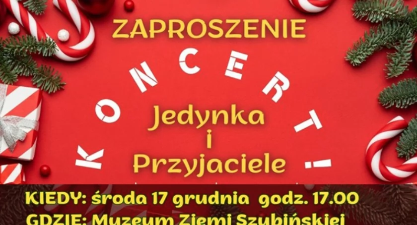 „Jedynka i Przyjaciele” koncert w Muzeum Ziemi Szubińskiej