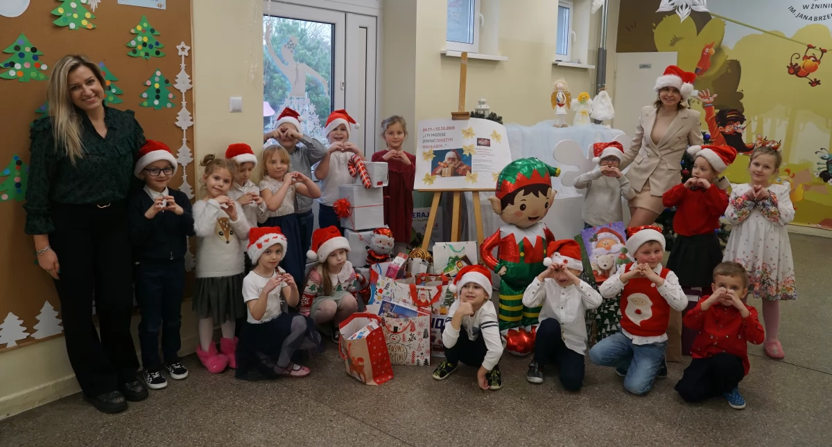Mikołaje z przedszkola cukrowniczego jutro przybędą z prezentami do Kołdrąbia