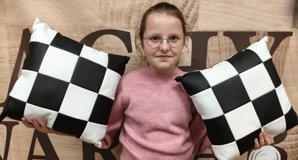 Aleksandra Zakowicz wywalczyła 13 medali mistrzostw województwa w szachach i warcabach.
