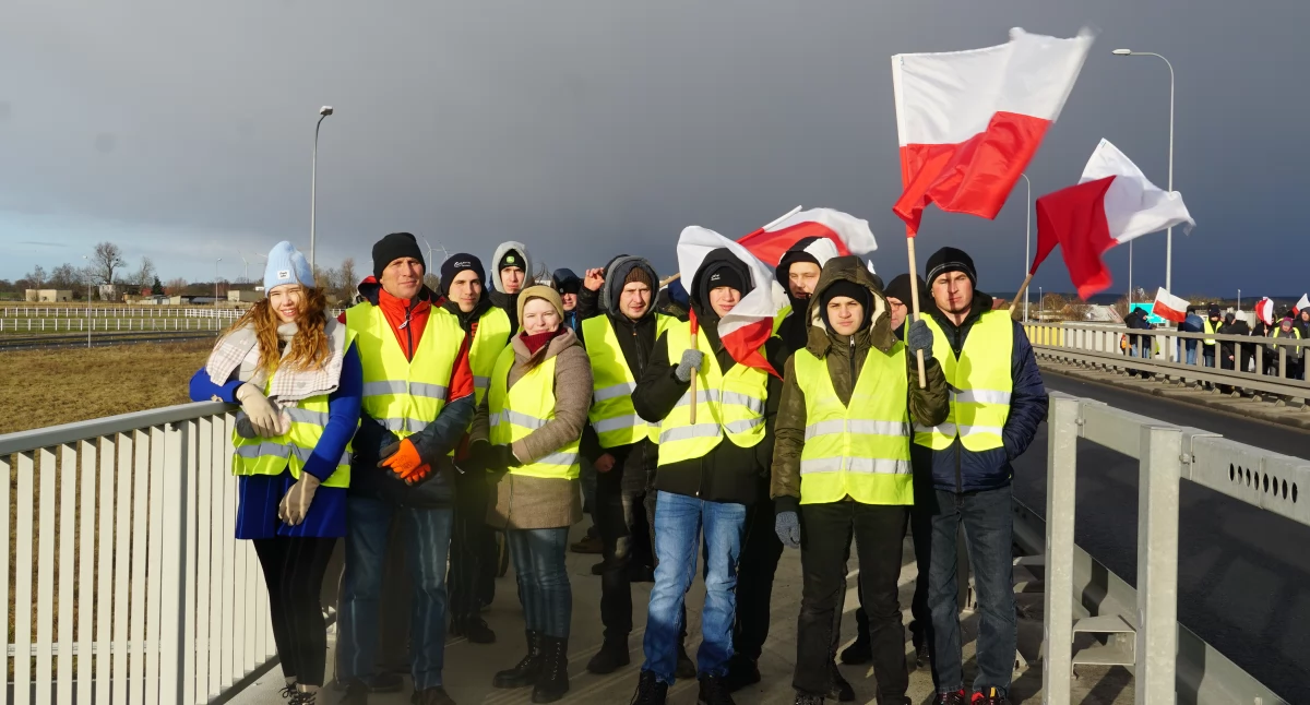 Protest rolników Pałuk w Jaroszewie, rząd przeciw Mercosurowi (fotogaleria)