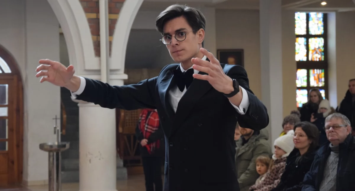 Oskar Falkowski nowym organistą w barcińskim kościele