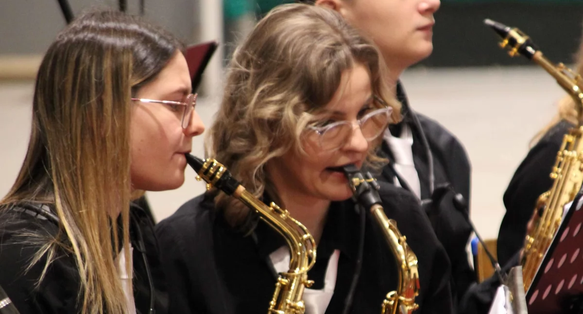 Koncert połączonych orkiestr ze Strzelna i Gąsawy - królował swing i dixieland