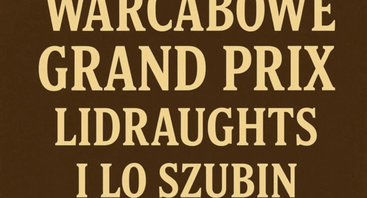 Krakowianin wygrał pierwszy turniej warcabowego Grand Prix szubińskiego liceum