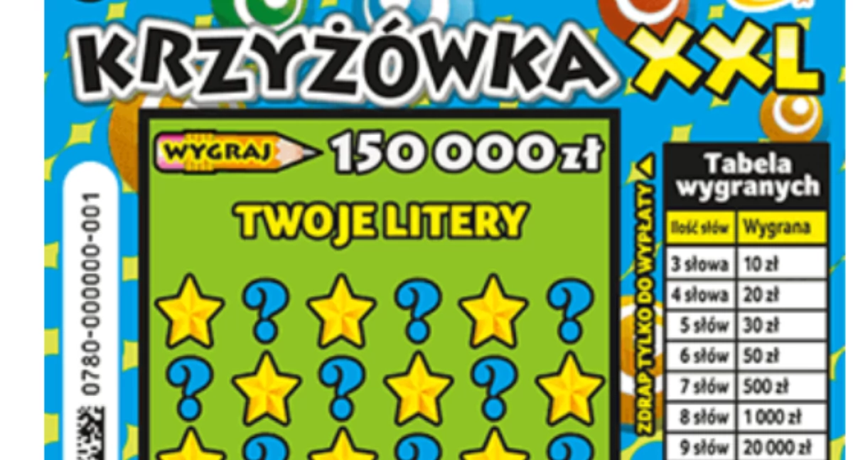 Główna wygrana w dzisiejszej Zdrapce Lotto padła w Barcinie!