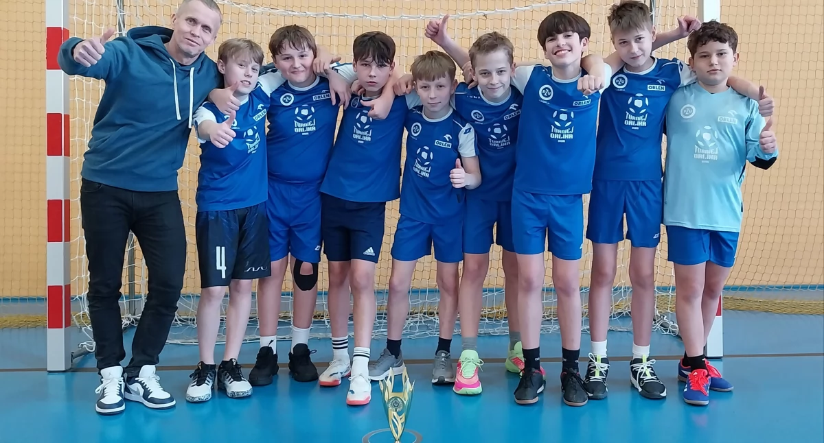 Szczypiorniści z szubińskiej jedynki najlepsi w gminie