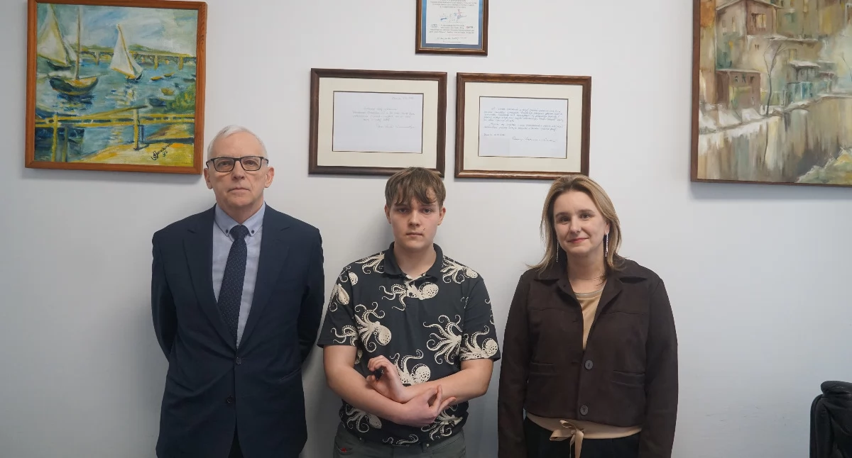 Wielki sukces ucznia żnińskiej piątki. Został lauretatem wojewódzkiego konkursu z języka angielskiego