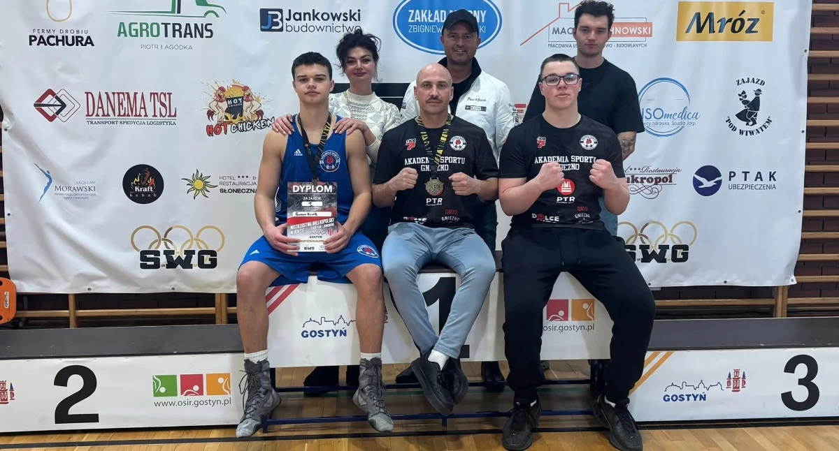 Bruno Kurek ze Żnina Mistrzem Wielkopolski, dzięki temu ma awans na Mistrzostwa Polski U-17 w boksie