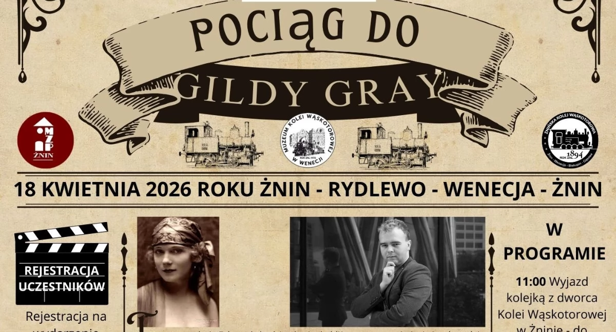 Pociąg do Gildy Gray i inne eskapady 18 i 19 kwietnia na Pałukach. 10 kwietnia ruszają zapisy 