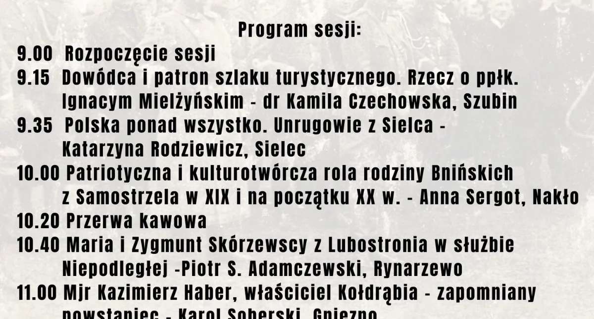 W szubińskim muzeum o udziale ziemian w odzyskaniu niepodległości na terenie Krajny i Pałuk