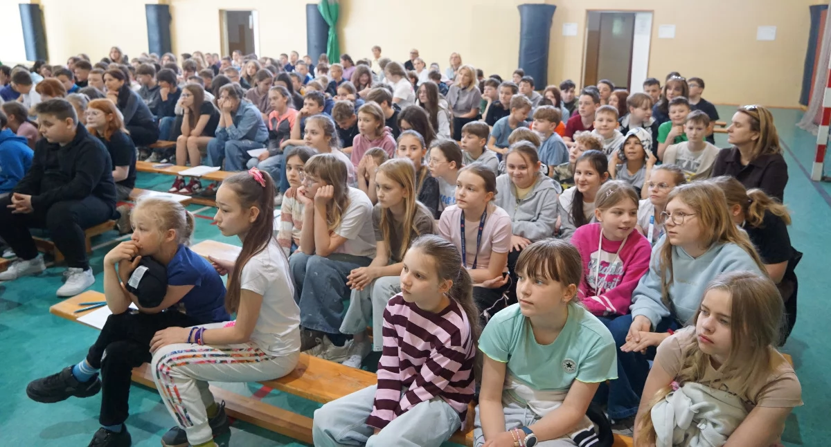Bezpieczny użytkownik jednośladu w żnińskiej piątce