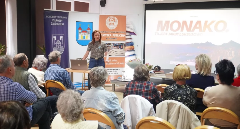 Monako – tu jest jakby luksusowo; o natchnieniu i poezji w żnińskiej bibliotece