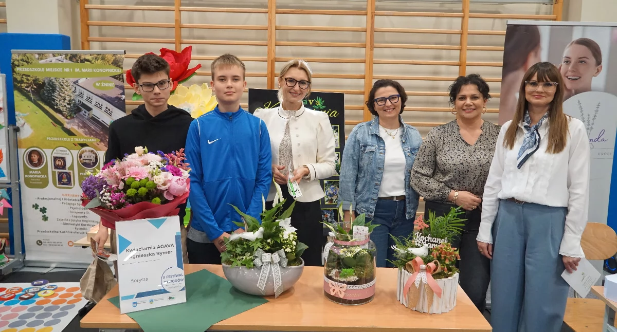 II Festiwal Zawodów w Żninie. Młodzież poznawała rynek pracy w pigułce (fotogaleria)