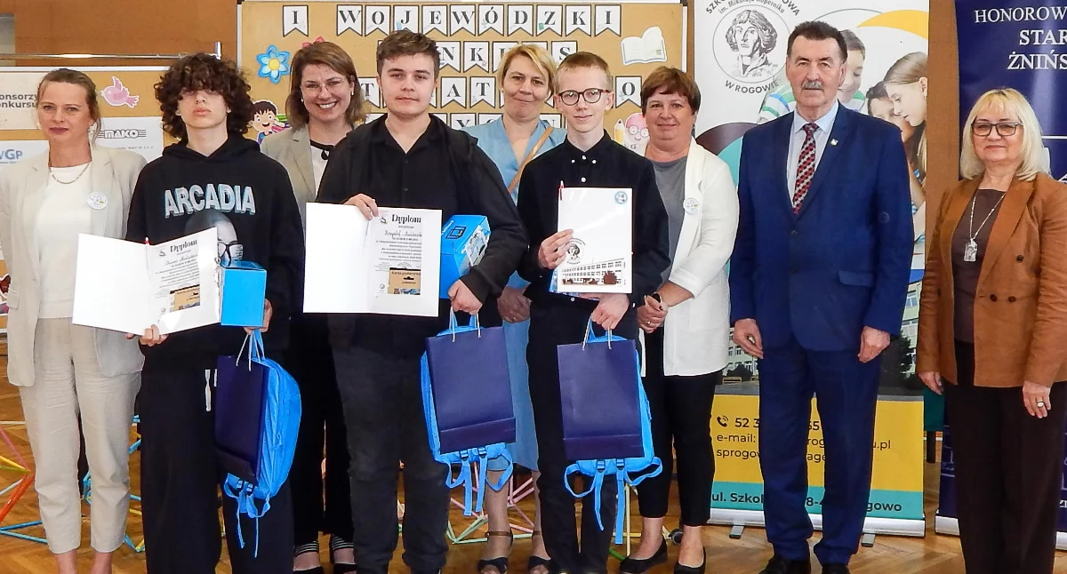 Konkurs nie przedmiotowy, a interdyscyplinarny - kto wygrał w Rogowie? 