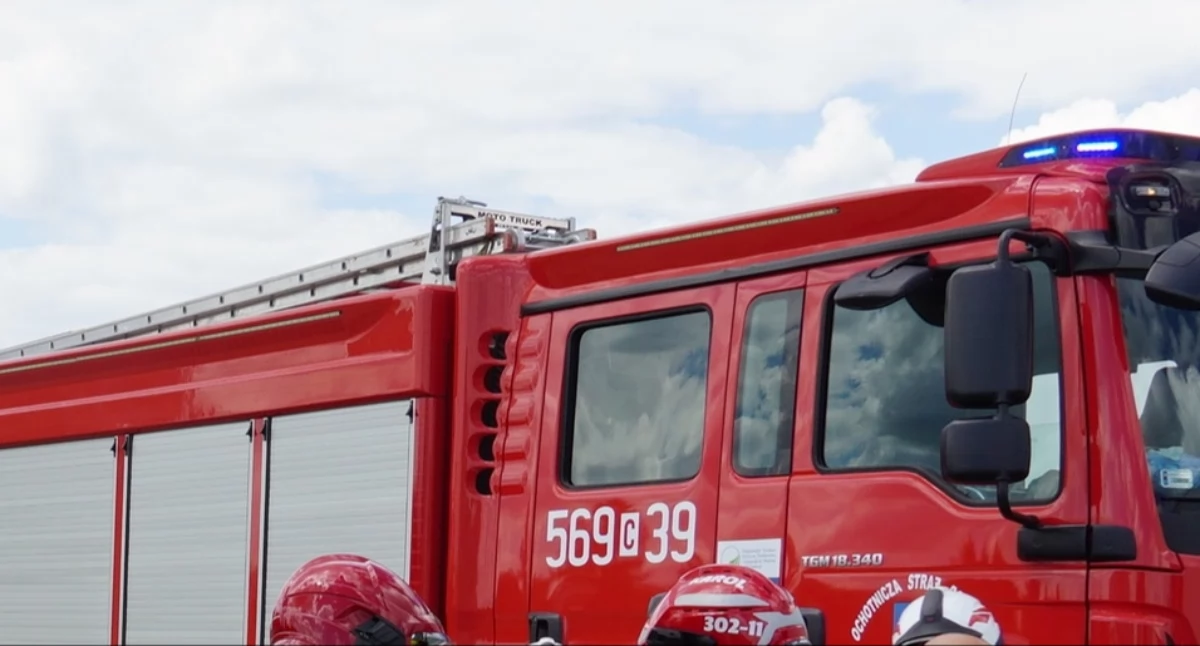 Rolnicy zapobiegli pożarowi ciągnika w Bożejewicach