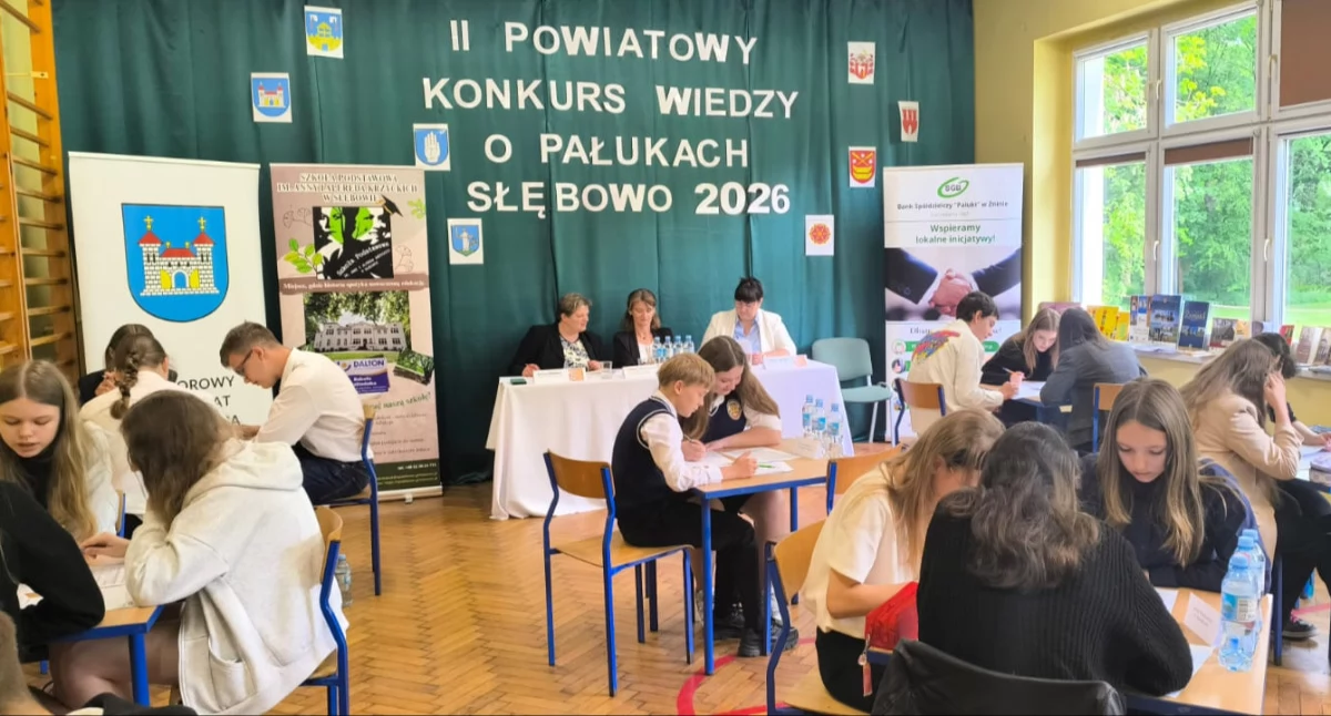 Szkoła w Gąsawie drużynowo i Fabrizzio Passeri z SP2 Żnin zwycięzcami słębowskiego konkursu (zdjęcia)