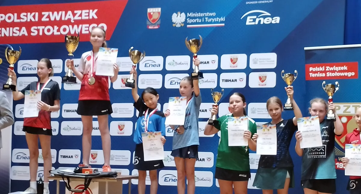 Nina Nowicka z LUKS Barcin piątą tenisistką w Polsce!