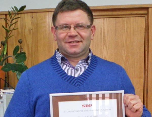 2012, wyróżnienie honorowe im. Józefa Ślisza dla Karola Gapińskiego