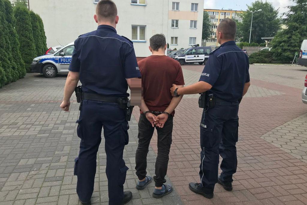 Znaleźli go w lesie