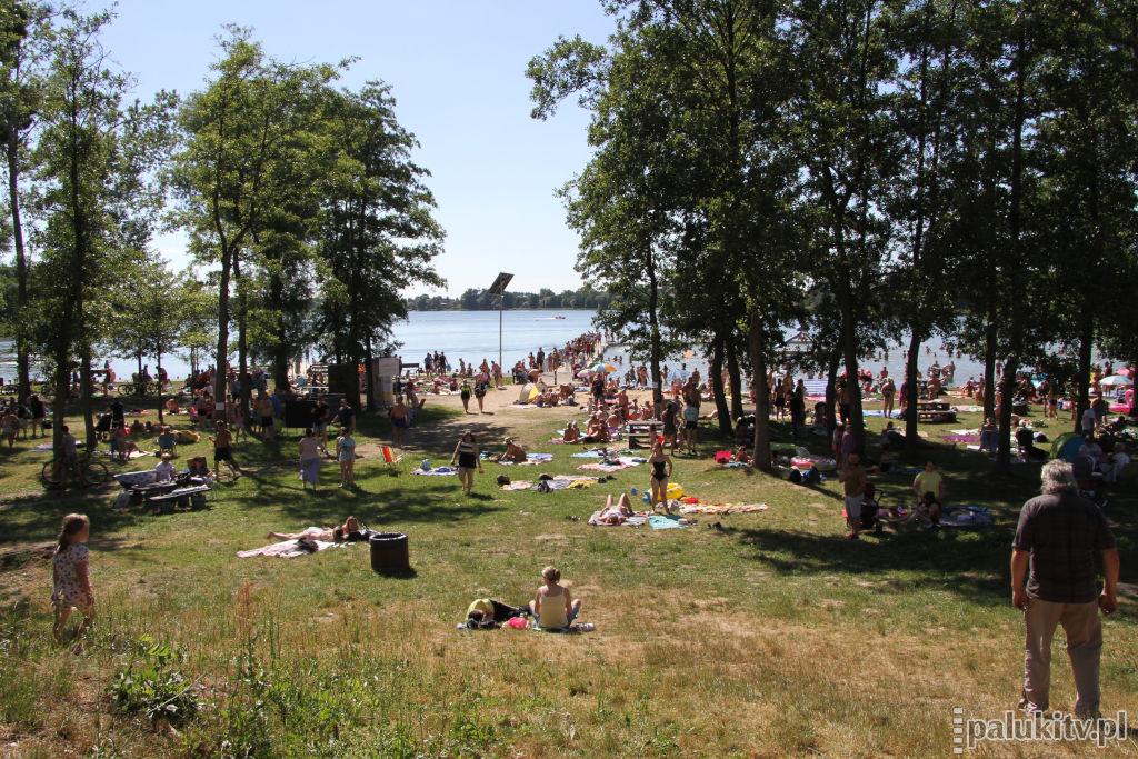 Plaża na razie niestrzeżona