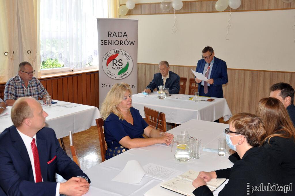 Posiedzenie szubińskiej Rady Seniorów