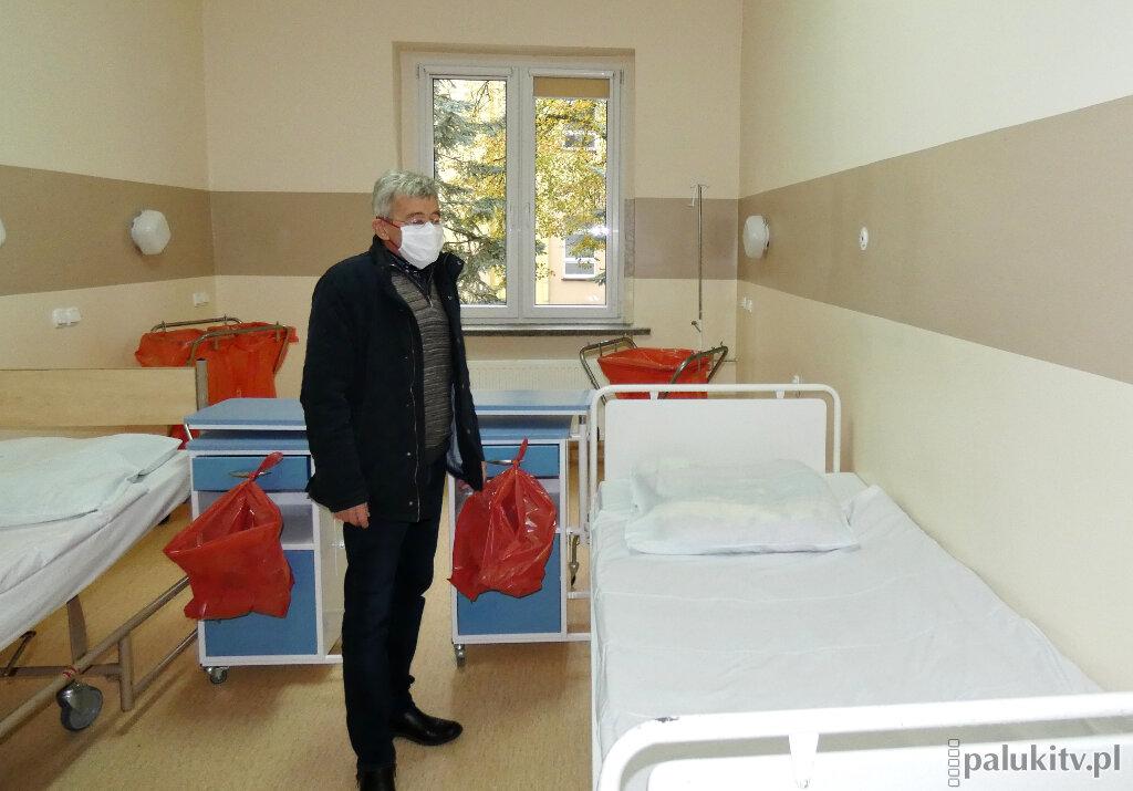 Oddział covidowy po święcie przyjmie pierwszych pacjentów