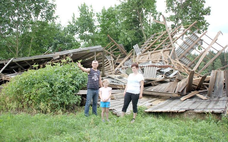 W kilka sekund nie było już dachu