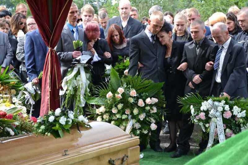 Klaudia spoczęła w grobie