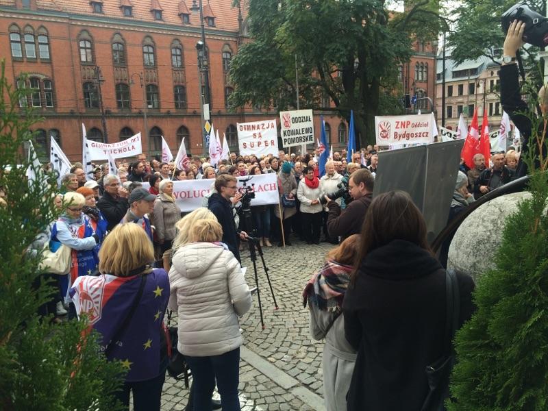 Żniński ZNP protestuje