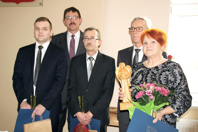 Barbara Wojciechowska z aniołem