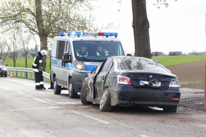Bmw dachowało