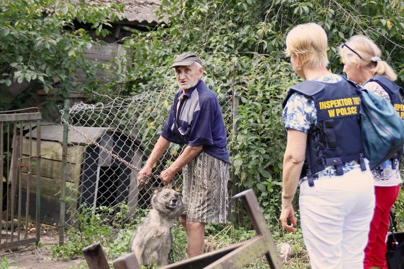 Interweniuje Towarzystwo Opieki nad Zwierzętami