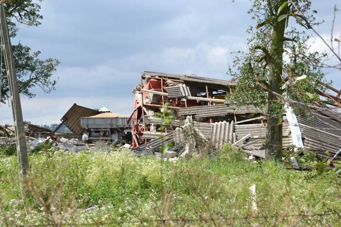 Kataklizm nad Jabłówkiem i Jabłowem, zniszczony park w Lubostroniu