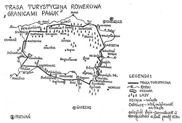 Rowerem po granicach Pałuk