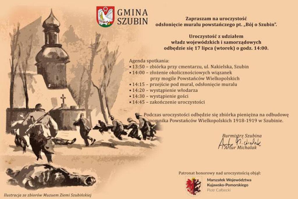 Uroczyste odsłonięcie muralu