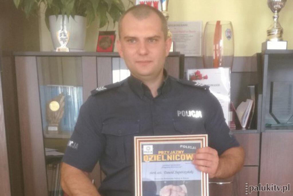 Dawid Superczyński przyjaznym dzielnicowym