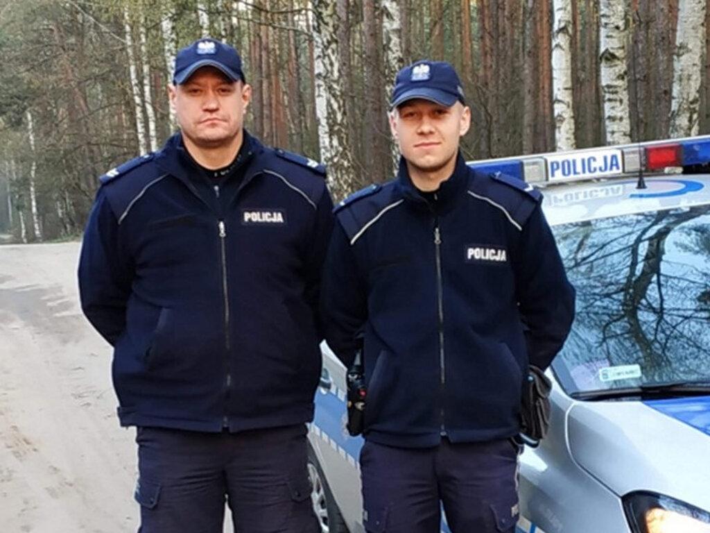 Łabiszyńscy policjanci zapobiegli tragedii 